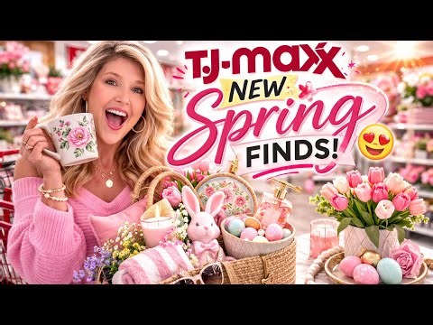 🌸NEW TJ MAXX SPRING DECOR 2026 I Wasn't Ready For This.😱