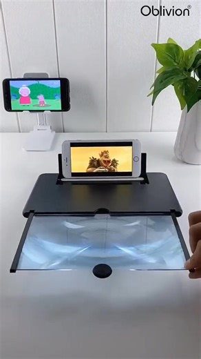 Tired of straining your eyes while watching on your phone? 👀 Enjoy movies, reels & videos on a 5D HD Screen Magnifier 📱✨ Crystal-clear display & hands-free comfort anywhere! 💥 43% OFF – Only ₹399 💸 COD Available | Oblivion Store