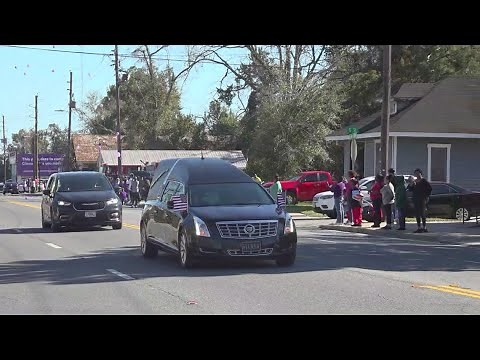 Procession for Waycross solider killed in Jordan drone strike arrives in hometown