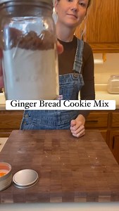 *Gingerbread Cookie Mix* This is a classic Christmas 🎄 favorite. Mix up some yummy gingerbread cookie mix and give it as a gift to your neighbor- or throw some in the oven for your grandbabies 🥰 No matter who is on the receiving end of these- they’re sure to love them. Here’s the recipe: For the mix- -2 1/2 cups all purpose flour -1 1/2 tsp baking soda 1 tsp ginger cinnamon 1/2 tsp nutmeg cloves 1/2 salt 1/2 cup brown sugar When ready to bake: Contents of jar Cream wet ingredients together- 1/