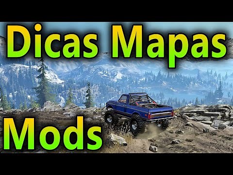 SnowRunner Dicas Mapas Mod