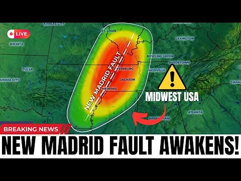 BREAKING: New Madrid Fault Accelerating - Is America's Big One Coming?