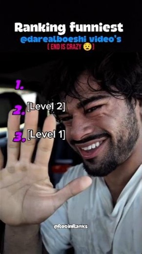 Ranking Funniest Darealboeshi Videos #shorts #ranking #tranding