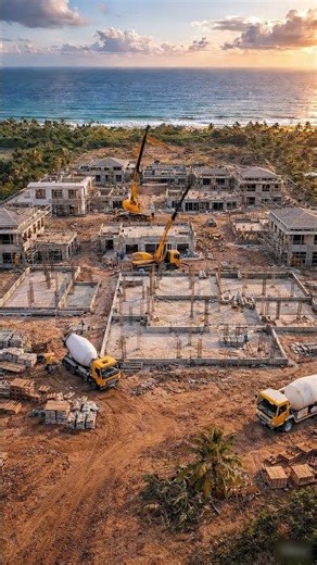 i made a resort villa from scrach