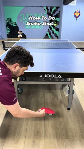 Ping Pong How To Do Snake Shot 🐍 🏓