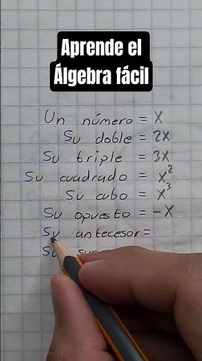 Aprende el álgebra fácil