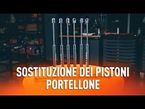 Come sostituire le pistoni portellone della Sua auto [VIDEO TUTORIAL DI AUTODOC]