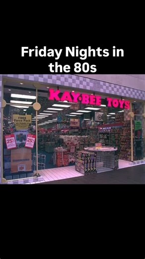 Friday nights in the 80s looked alot like this for me. So many good times to count. I miss these days. Lots of these stores are gone now. #80s #genx #1980s #departmentstore #fridaynights | Back To The 1980z