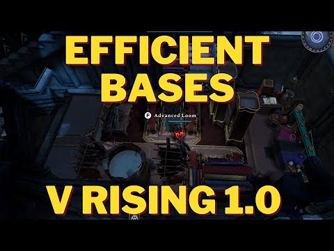 Extremely Efficient Modular Base and Room Designs in V Rising 1.0