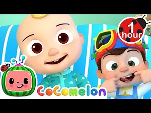 The Laughing Song😁🎶 | Cocomelon | Super Moms | Nursery Rhymes and Kids songs🌸