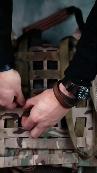 DARC DRAG STRAP setup on a Crye SPC Airlite Plate Carrier