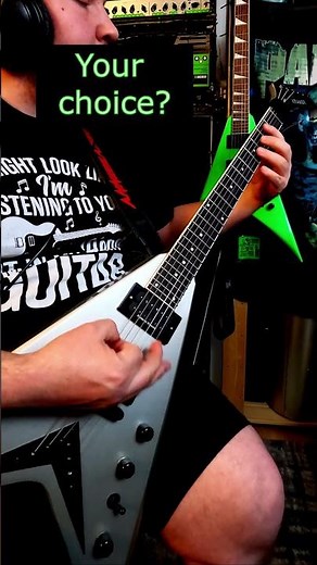 Dean Zero Dystopia Dave Mustaine vs. Kramer Vanguard Dave Mustaine - Which Riff / Guitar is better?