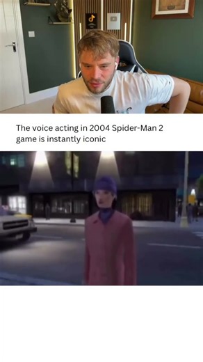 The voice acting in 2004 Spider Man 2 game is instantly iconic 💀