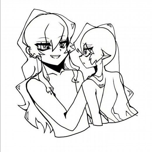 Part 1! ☆ Speed Draw! ☆ Ryu and Kade! (OC's) check description! ♡