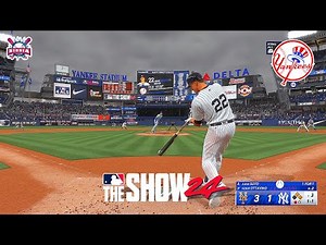 MLB The Show 24 New York YANKEES vs New York METS | Subway Series #1 | Gameplay PS5 60fps HD