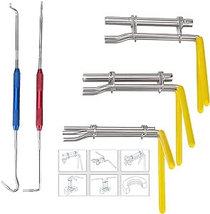 3mirrors Hydraulic Seal Installation Tools U-Cup Rod Seal Installation Tool Kits Hydraulic Cylinder Piston Repair Seal Kit (3 PCS)