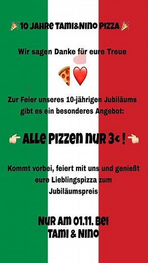 🍕🎉 10 Jahre Pizza, Pasta & pure Amore! 💋 Seit einem Jahrzehnt wird in der Laube nicht nur gebacken, sondern gesegnet mit extra Käse – und oft auch mit ordentlich Temperament. 😎💥 Grazie – ohne euch wär die Laube nur halb so heiß! | Gartenlaube Heilbronn