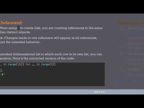 Understanding Bidimensional Lists in Python: Common Mistakes and Solutions