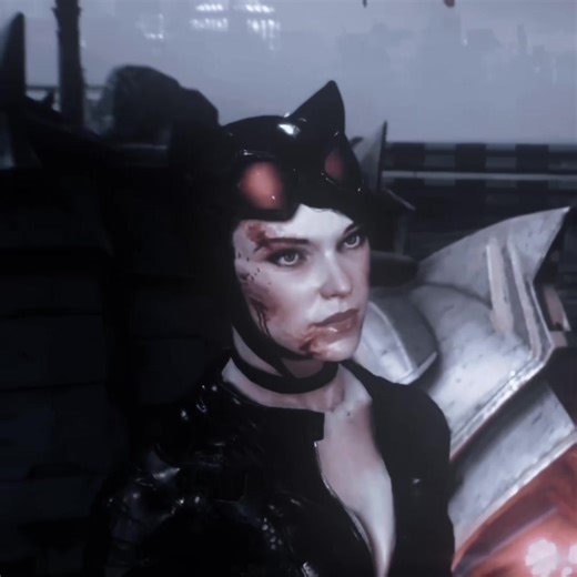 digital bath #catwoman #selinakyle #catwomanedit #selinakyleedit #arkhamknight