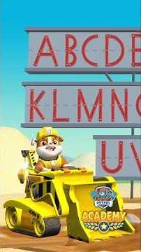 Patrulha Canina Academy - Construção das Letras