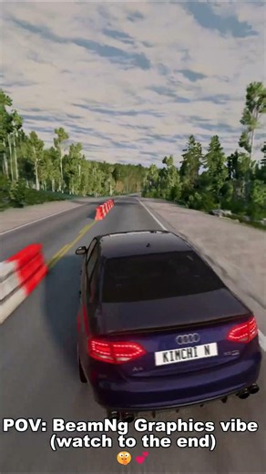POV: BeamNg Graphics vibe (watch to the end)🤫💕 #beamng #beamngdrive #crashtest #vibes #graphics