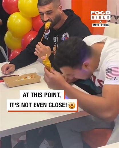Taking on a world-famous competitive eater 🤯😯 | FOODbible