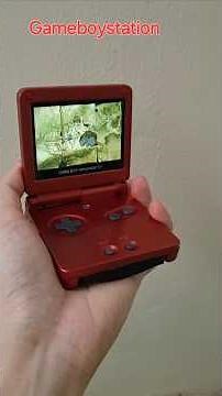 Gameboy Advance SP: Fire red color