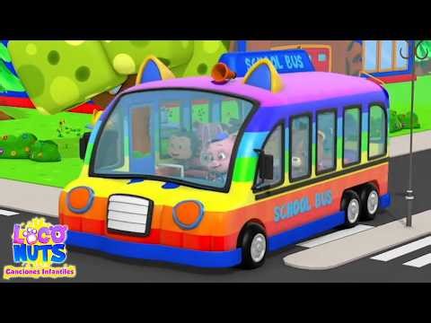 Ruedas del autobús a la escuela y más aprender canciones para niños pequeños