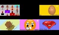 Mix of 6 videos from youtube : 20 BFDI Auditions V1