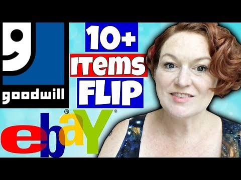 Best Items to Flip from Goodwill on Ebay - Buying Cheap to Resell for a Profit
