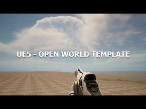 Open World Template for Unreal Engine 5 (day-night cycle + dynamic weather + real-world heightmaps)