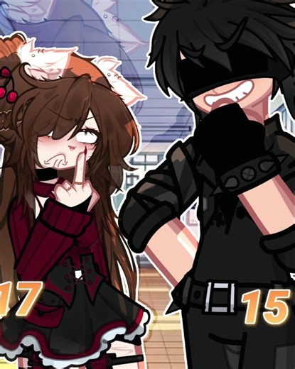 𝐀𝐆𝐄 𝐂𝐇𝐀𝐍𝐆𝐄!?👀⬆️ ib:old trend+my idea #gacha #shorts #meme