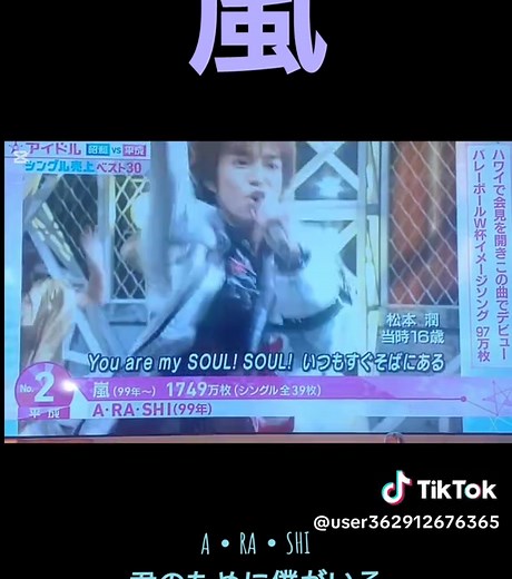 嵐の人気楽曲とその影響