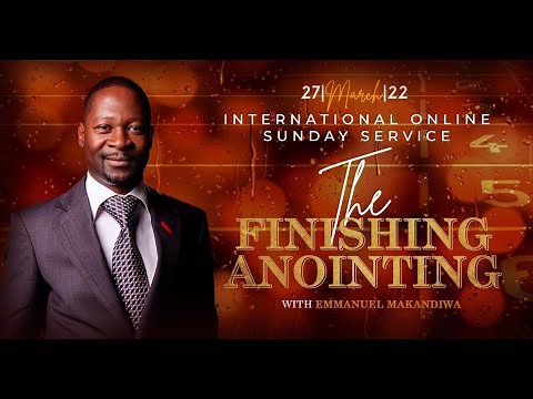 The Finishing Anointing