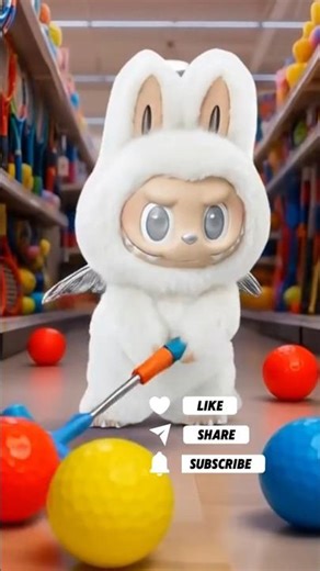 Labubu’s Backyard Mini Golf Madness! ⛳🔥