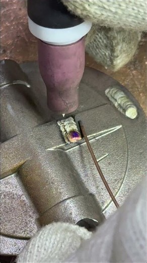 Cold welding machine - Copper iron aluminum steel - Metal defect repair