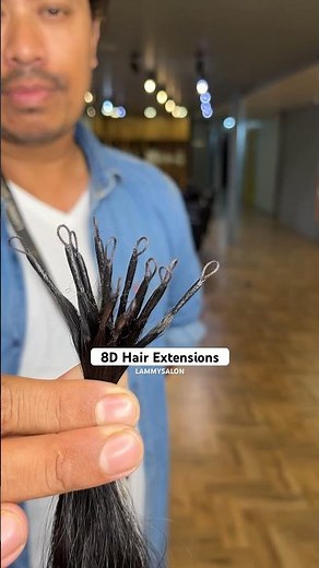 8D Hair Extensions | Lammy Salon | ☎️ 7010894135 | Chennai