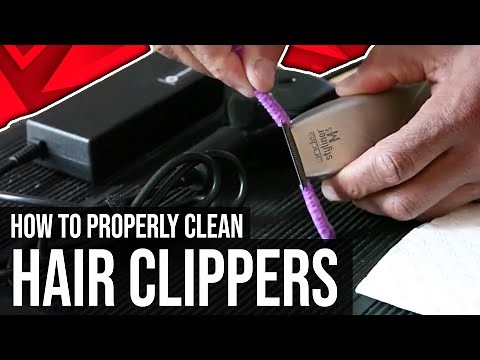 How To Properly Clean Hair Clippers fast & Cleaning Hair clipper Without removing the blade