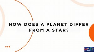 How Does a Planet Differ From a Star