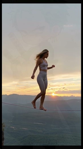 Life feels like a thin rope… I never know when I might fall.”#shorts #life #viral #ai