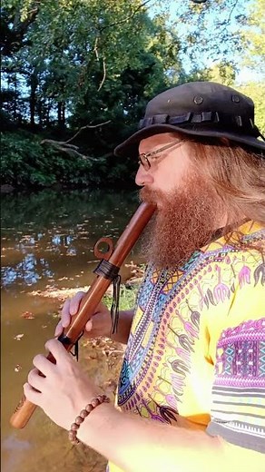 "The River is flowing" chant, on Native American flute