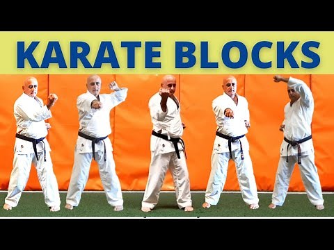 How to do karate blocks and counter Strikes?