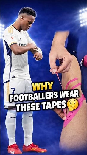 Why Footballers Wear These Tapes 🤯 (The Truth Will Shock You!)