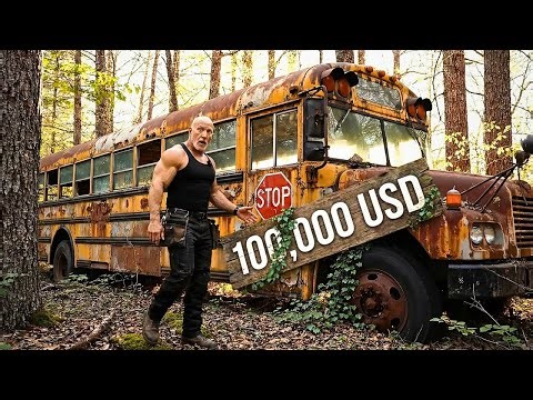 He Found an Abandoned Bus… Then Learned It Was Worth $100,000