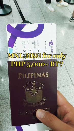 Fly to Hong Kong for Only ₱5,000 ! Limited Offer!