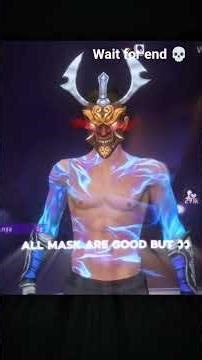 the mask 💀. #free #freefire #trending #garenafreefire #gaming #shorts #reels #freefireshorts