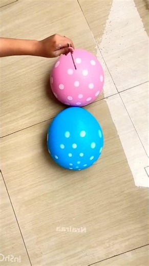 TWO COLOR FULL BALLOONS🥯 #satifyingasmr #asmr #satifyingasmr #satisfying #