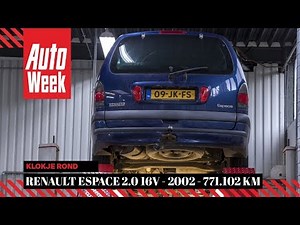 Klokje Rond - Renault Espace 2.0 16V - 2002 - 771.102 km
