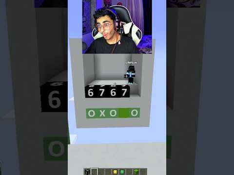 Minecraft Guess The Number #minecraft #shorts