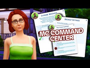 the BEST MC Command Center settings for realistic gameplay & story progression!! | Sims 4